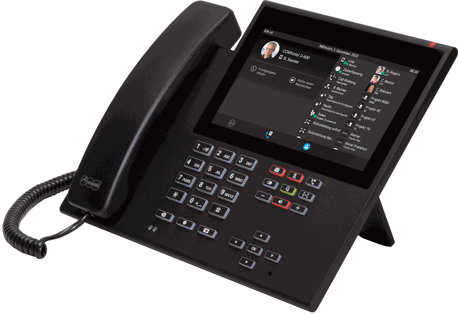 Auerswald COMfortel D-600 IP-Systemtelefon